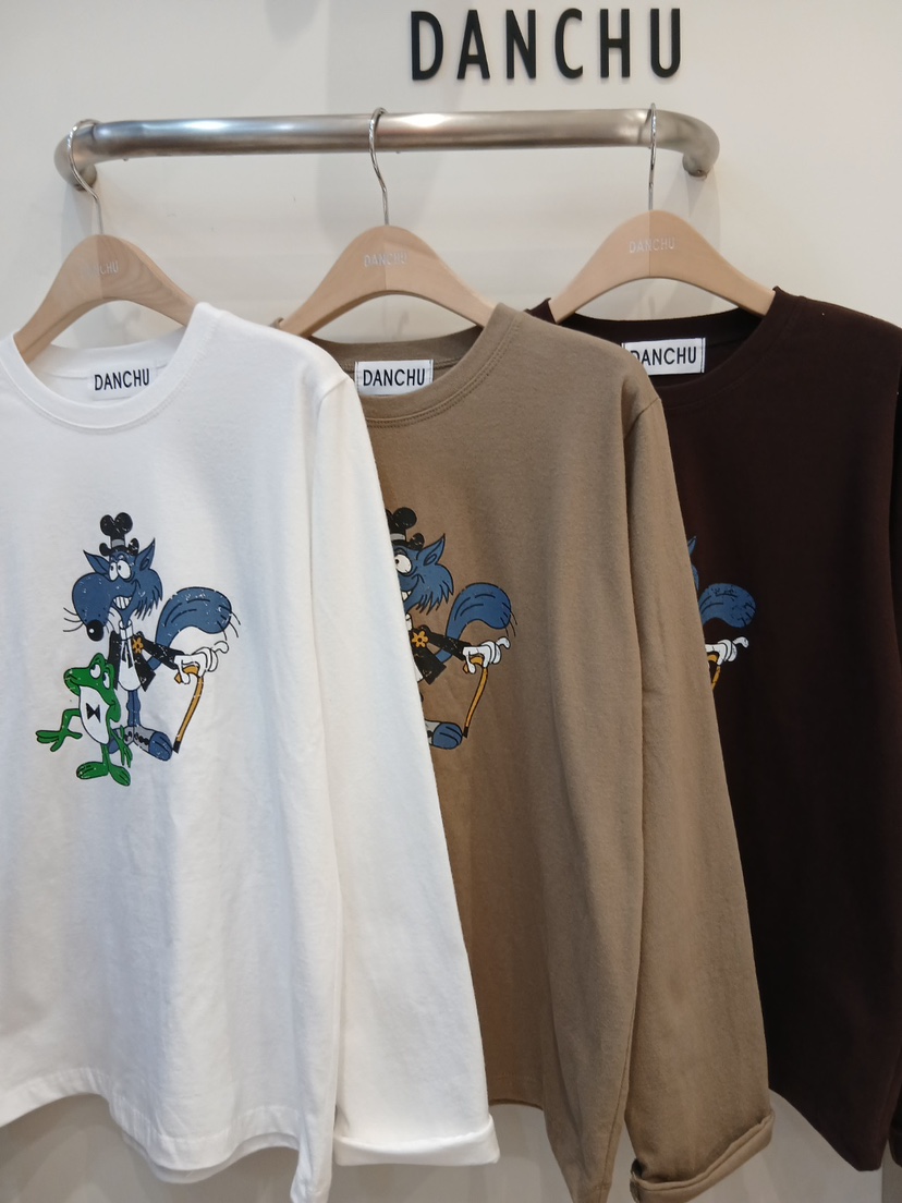 DANCHU東大門㊣代購女裝新款職業休閑熱賣時尚25秋冬長袖T恤DANCHU長袖T恤