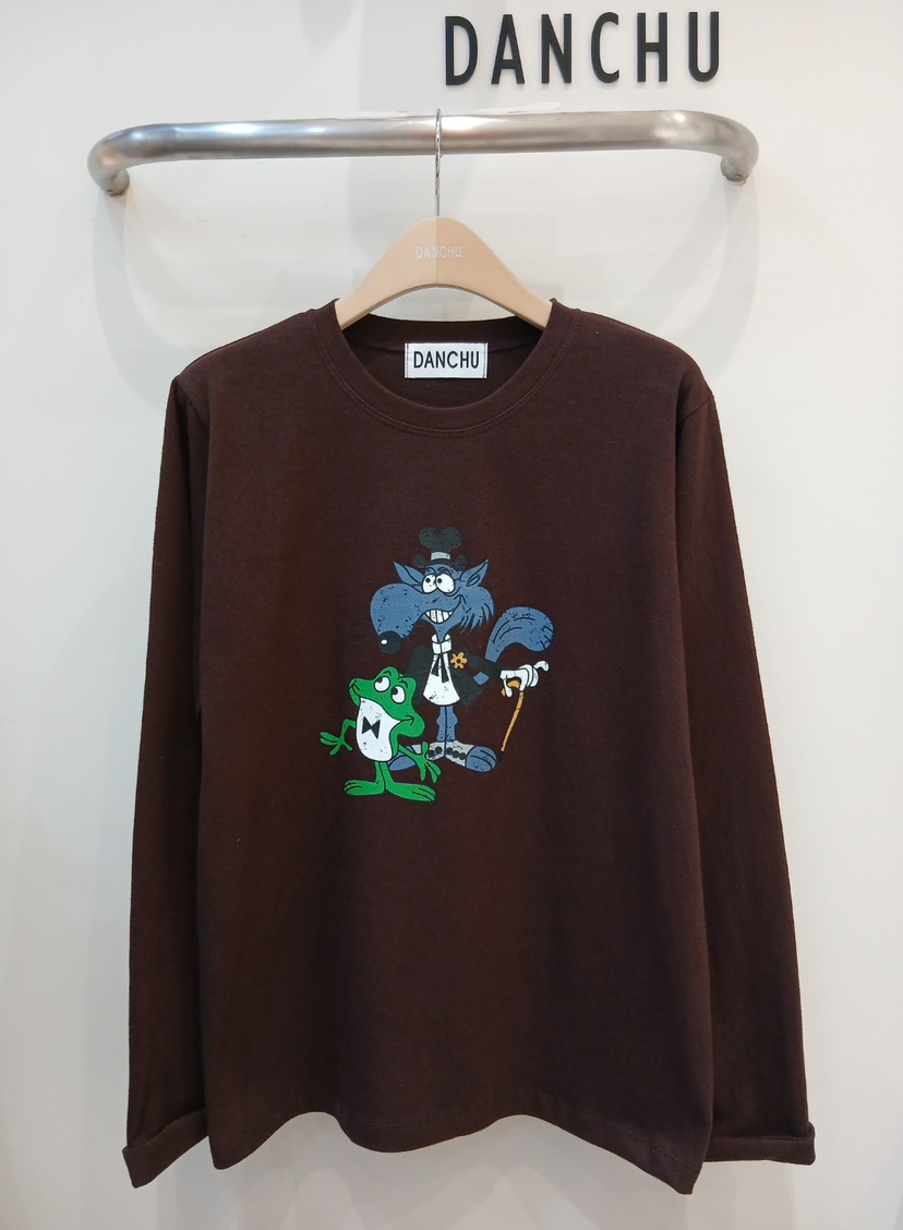 DANCHU東大門㊣代購女裝新款職業休閑熱賣時尚25秋冬長袖T恤DANCHU長袖T恤圖色3