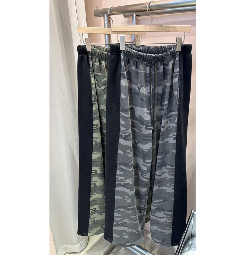 CRACKERS東大門㊣直郵女裝新款推薦職業25秋冬休閑褲加絨迷彩CRACKERS休閑褲