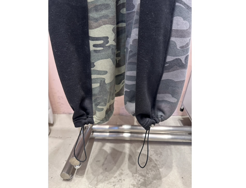 CRACKERS東大門㊣直郵女裝新款推薦職業25秋冬休閑褲加絨迷彩CRACKERS休閑褲