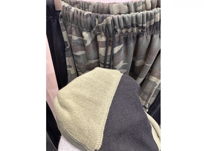 CRACKERS東大門㊣直郵女裝新款推薦職業25秋冬休閑褲加絨迷彩CRACKERS休閑褲