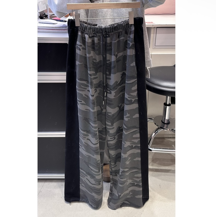 CRACKERS東大門㊣直郵女裝新款推薦職業25秋冬休閑褲加絨迷彩CRACKERS休閑褲圖色2