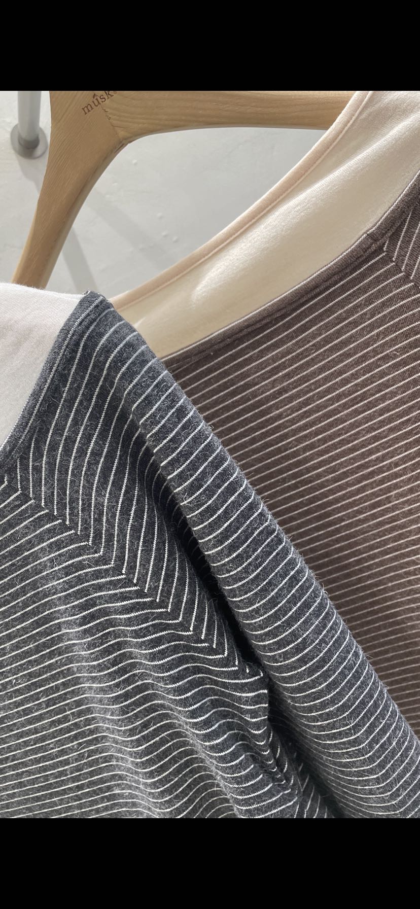 MUSK東大門㊣代購女裝新款推薦熱賣25秋冬職業人氣時尚長袖T恤MUSK長袖T恤