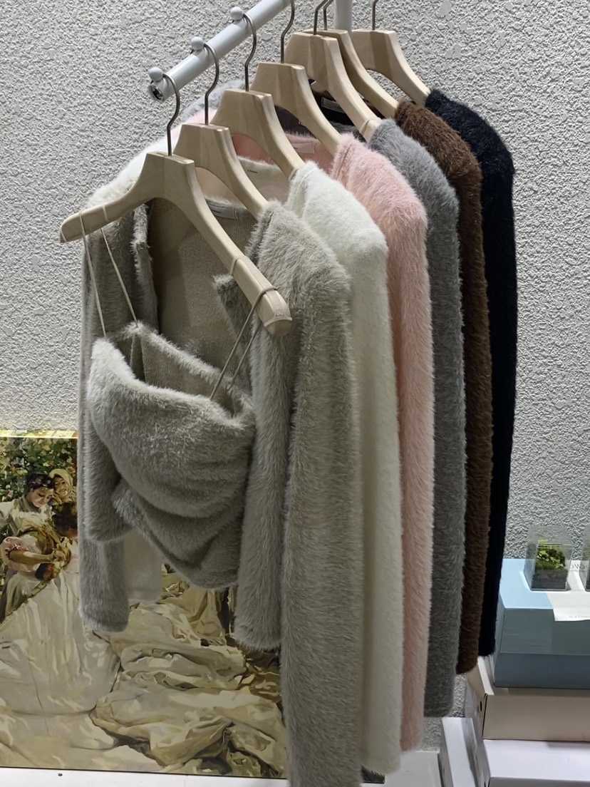 N BROWN韓國直郵㊣女裝新品人氣休閑推薦25秋冬套裝開襟衫N BROWN套裝