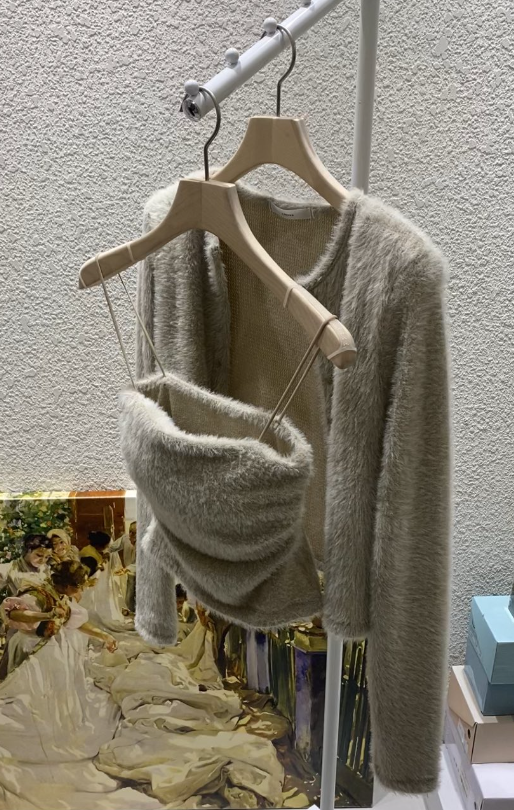 N BROWN韓國直郵㊣女裝新品人氣休閑推薦25秋冬套裝開襟衫N BROWN套裝圖色6