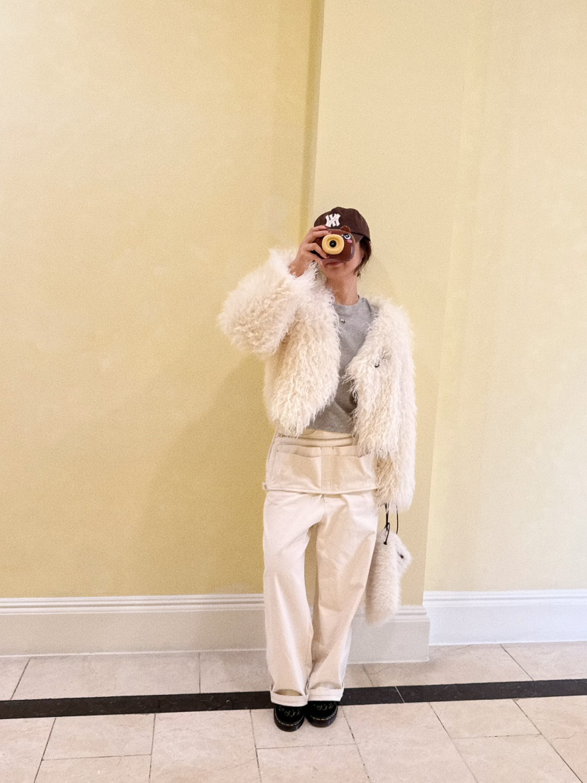 OLI SEOUL東大門㊣實拍女士新款25秋冬時尚熱賣人氣短款大衣OLI SEOUL短款大衣