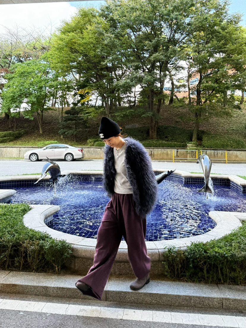 OLI SEOUL東大門㊣實拍女士新款25秋冬時尚熱賣人氣短款大衣OLI SEOUL短款大衣