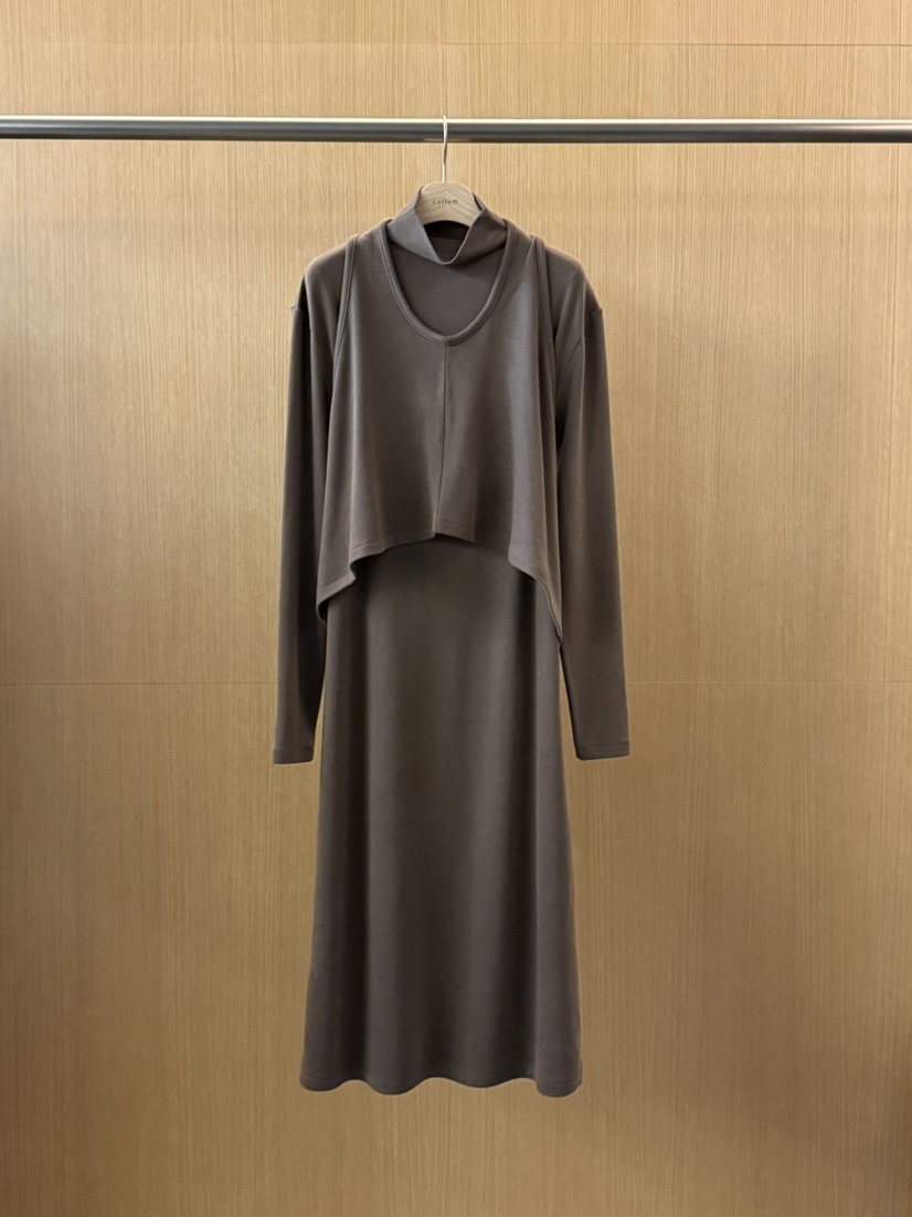 CULLUM東大門㊣實拍女裝新品真品推薦人氣熱賣時尚25秋冬連衣裙CULLUM連衣裙圖色1