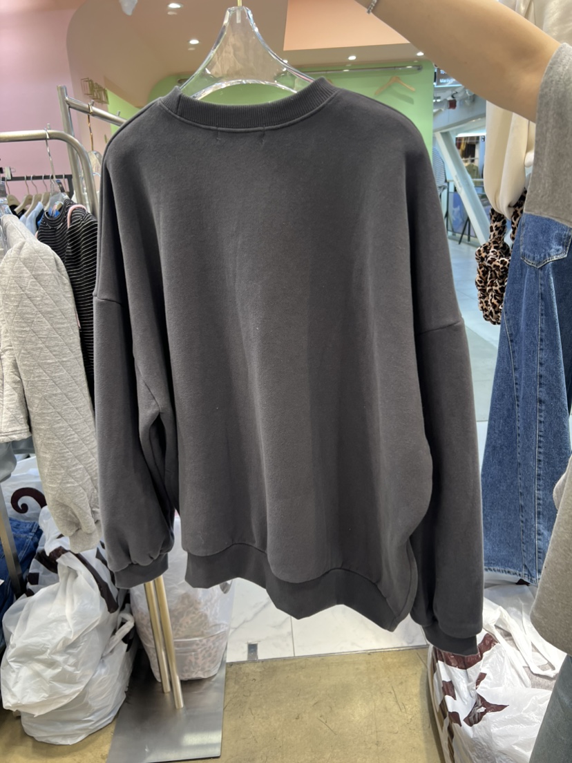 BLUE BANANA韓國代購㊣女裝新款25秋冬推薦休閑衛衣不含項鏈BLUE BANANA衛衣