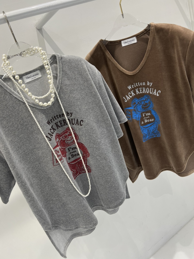 BLUE BANANA東大門㊣直郵女士新品25秋冬真品長袖T恤不含項鏈BLUE BANANA長袖T恤