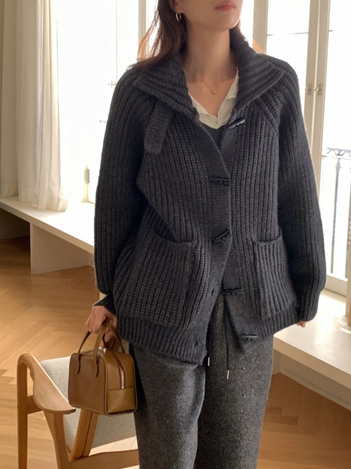 CALLIT韓國代購㊣女裝新品人氣推薦25秋冬休閑熱賣職業針織衫CALLIT針織衫