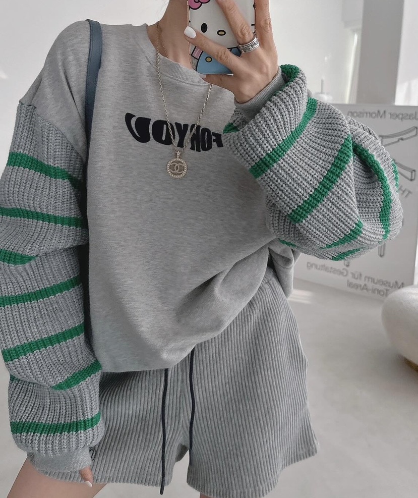 OLA東大門㊣直郵女士新品真品熱賣25秋冬時尚職業休閑推薦衛衣mellor/OLA衛衣