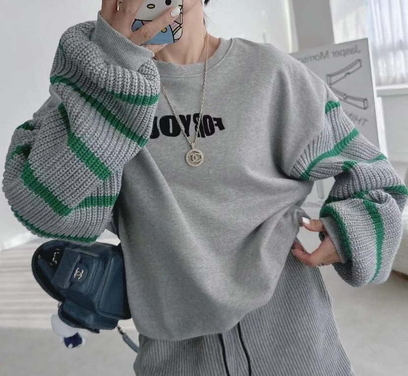 OLA東大門㊣直郵女士新品真品熱賣25秋冬時尚職業休閑推薦衛衣mellor/OLA衛衣