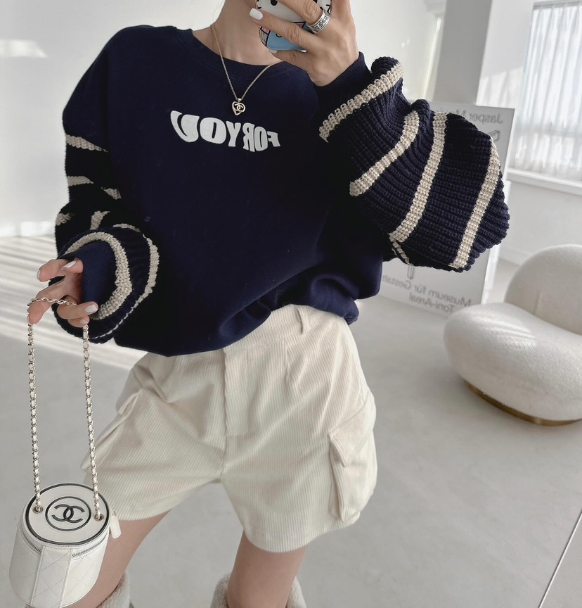 OLA東大門㊣直郵女士新品真品熱賣25秋冬時尚職業休閑推薦衛衣mellor/OLA衛衣