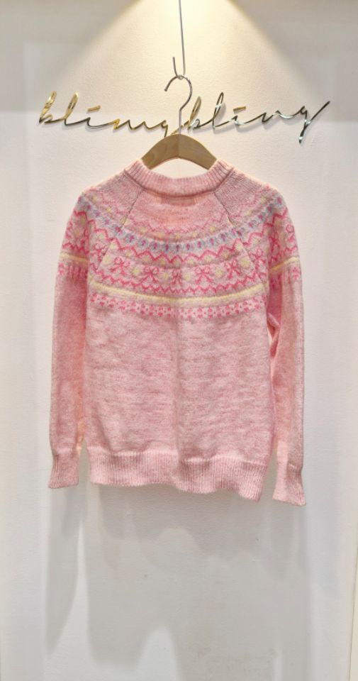 RICO韓國代購㊣女裝新款25秋冬職業時尚熱賣人氣真品針織衫bling bling/RICO針織衫