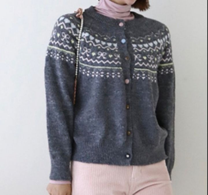 RICO韓國代購㊣女裝新款25秋冬職業時尚熱賣人氣真品針織衫bling bling/RICO針織衫