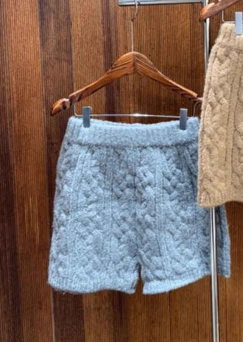 2TWO MOON東大門㊣代購女士新款職業推薦熱賣時尚短褲羊毛2TWO MOON短褲圖色1