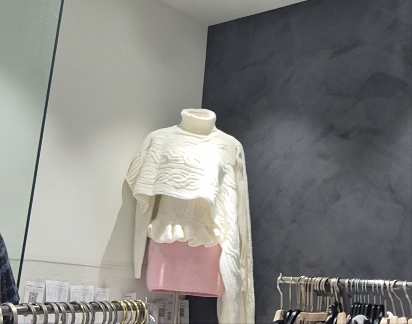 SOUIT東大門㊣直郵女裝新款真品熱賣休閑時尚25秋冬針織衫荷葉邊SOUIT by mabel-L針織衫