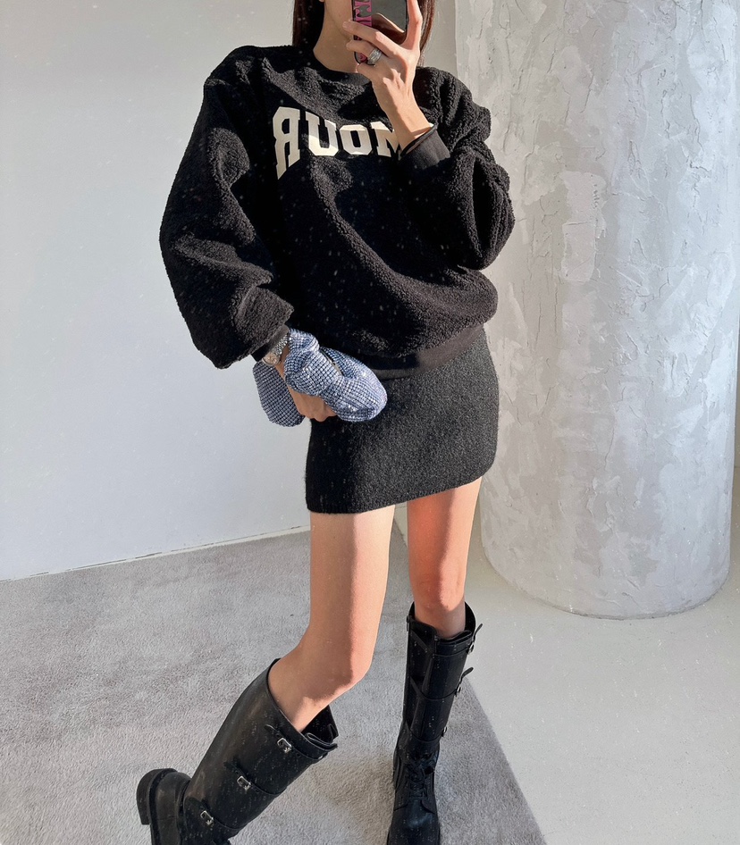 SOUIT東大門㊣直郵女士新款25秋冬時尚熱賣人氣職業真品短裙SOUIT by mabel-L短裙