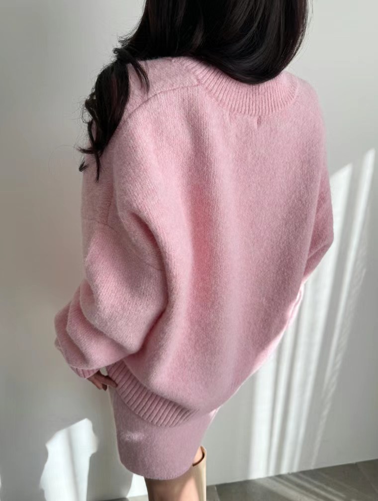 SOUIT韓國直郵㊣女士新品25秋冬熱賣休閑推薦人氣針織衫開衫SOUIT by mabel-L針織衫