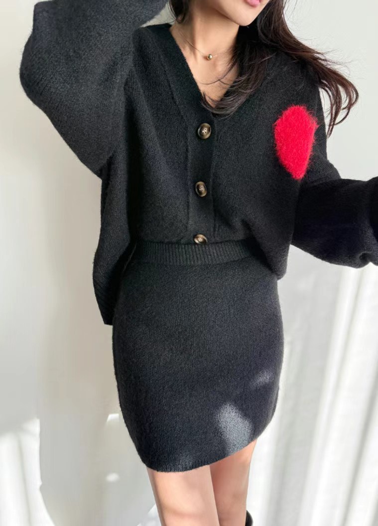 SOUIT韓國直郵㊣女士新品25秋冬熱賣休閑推薦人氣針織衫開衫SOUIT by mabel-L針織衫