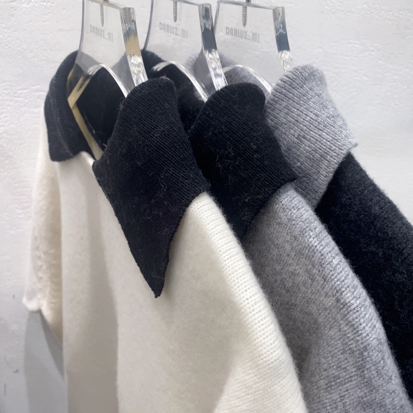 DARLUZ_MI韓國代購㊣女士新款休閑25秋冬熱賣真品職業針織衫DARLUZ_MI針織衫