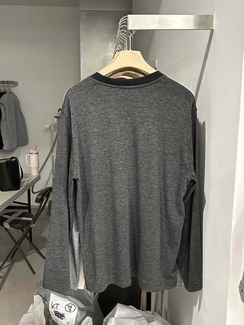 PEPPER-L韓國直郵㊣女裝新款休閑推薦熱賣真品長袖T恤加絨PEPPER長袖T恤