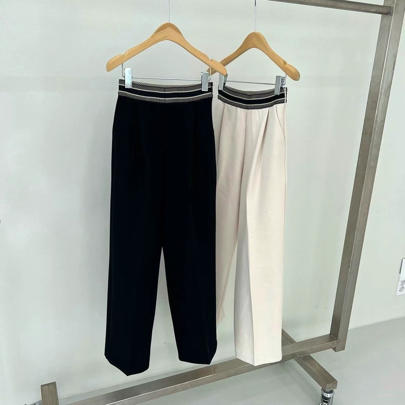 SOUIT東大門㊣實拍女裝新品25秋冬職業推薦真品時尚休閑休閑褲SOUIT by mabel-L休閑褲