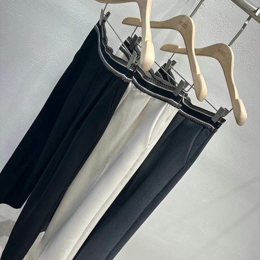 SOUIT東大門㊣實拍女裝新品25秋冬職業推薦真品時尚休閑休閑褲SOUIT by mabel-L休閑褲