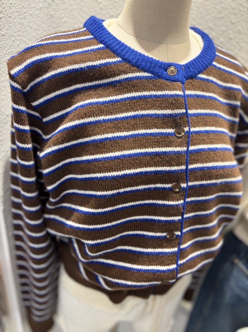 AWESOME-L東大門㊣實拍女裝新款25秋冬休閑推薦針織衫開衫AWESOME-L針織衫