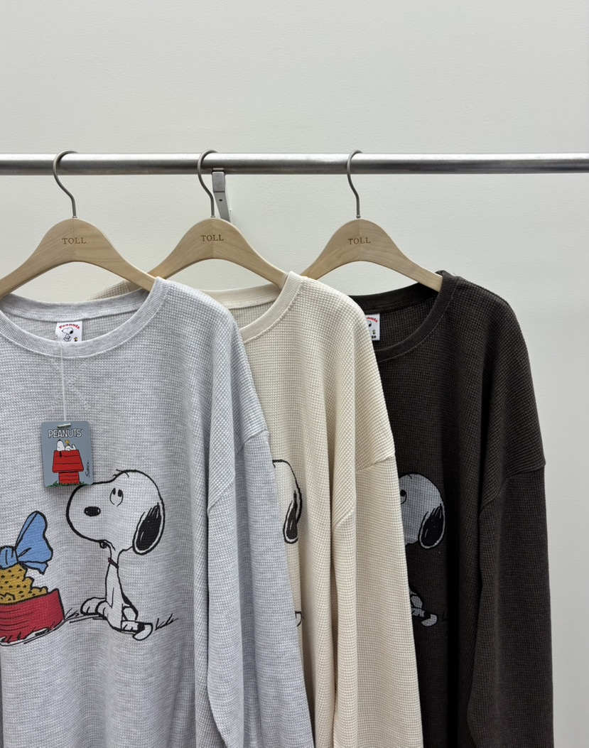 TOLL東大門㊣直郵女士新品人氣職業休閑時尚25秋冬長袖T恤史努比TOLL長袖T恤