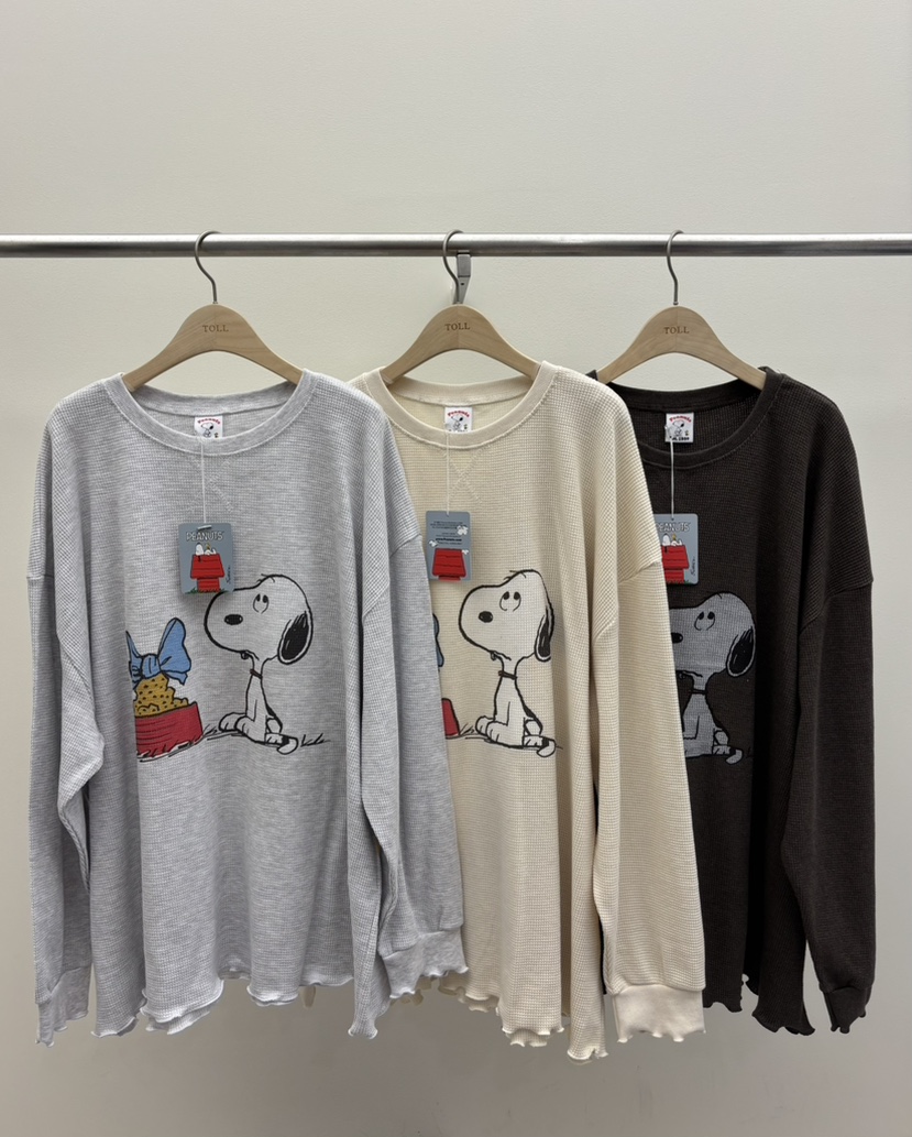 TOLL東大門㊣直郵女士新品人氣職業休閑時尚25秋冬長袖T恤史努比TOLL長袖T恤