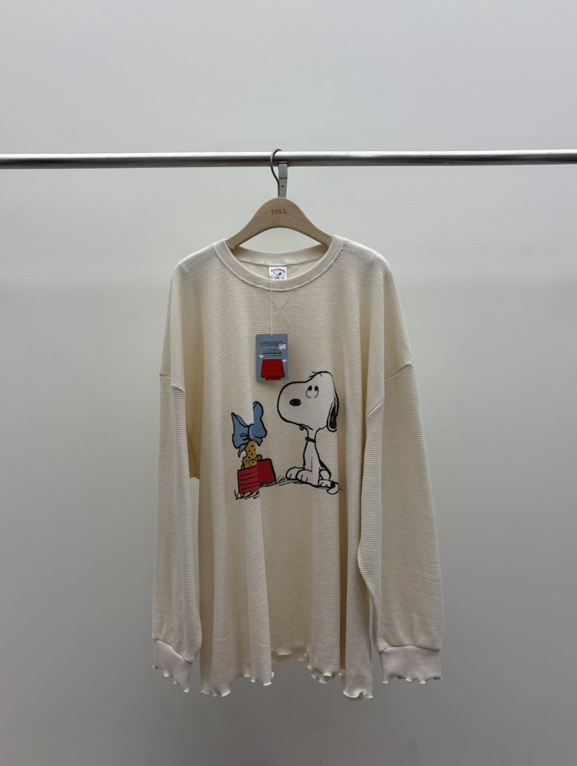 TOLL東大門㊣直郵女士新品人氣職業休閑時尚25秋冬長袖T恤史努比TOLL長袖T恤圖色2