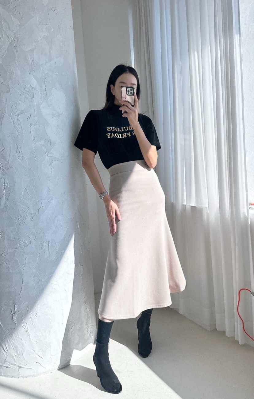 SOUIT東大門㊣實拍女士新款職業熱賣真品時尚25秋冬人氣長裙SOUIT by mabel-L長裙圖色1