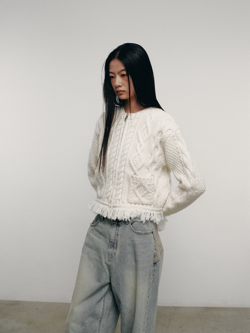 FIFO東大門㊣代購女裝新品真品職業人氣休閑推薦25秋冬毛衣FIFO毛衣