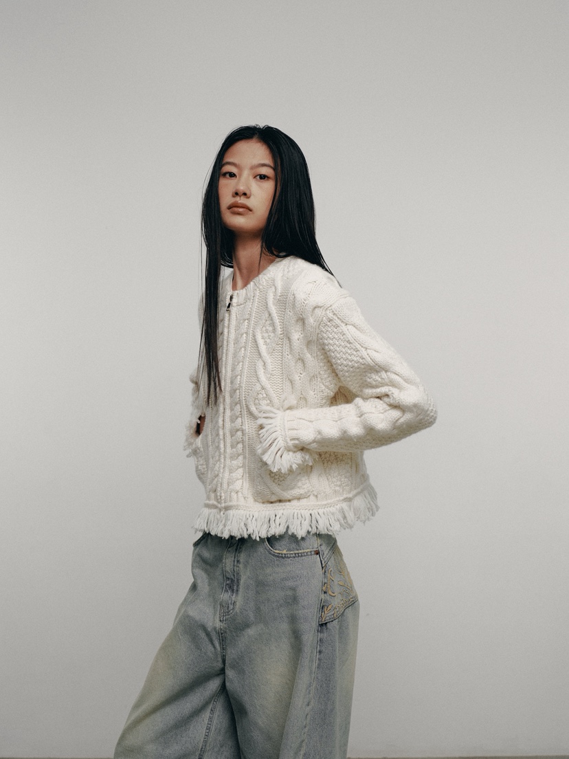 FIFO東大門㊣代購女裝新品真品職業人氣休閑推薦25秋冬毛衣FIFO毛衣