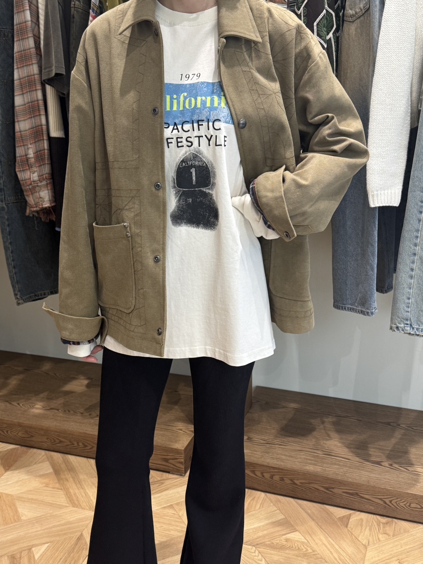 FIFO東大門㊣實拍女裝新款時尚25秋冬人氣職業推薦熱賣夾克FIFO夾克