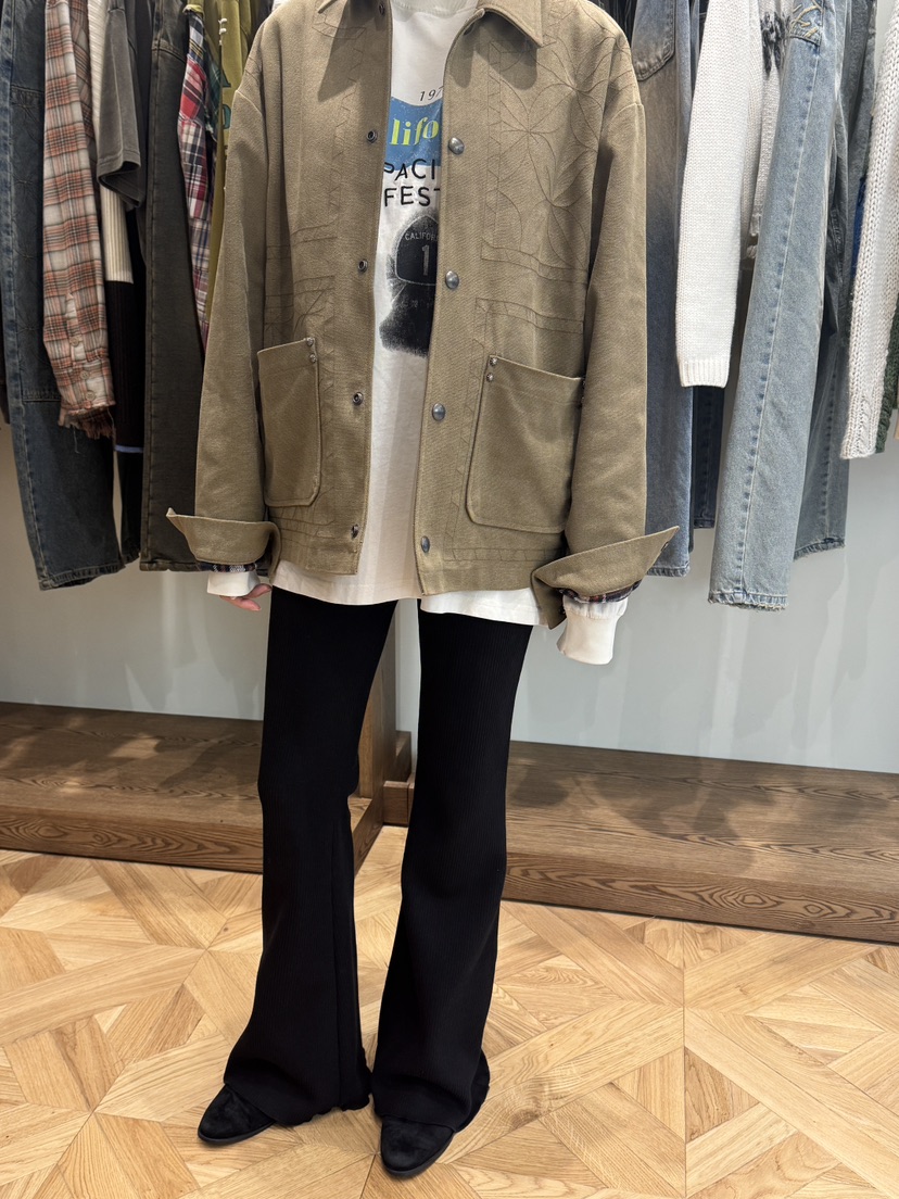 FIFO東大門㊣實拍女裝新款時尚25秋冬人氣職業推薦熱賣夾克FIFO夾克