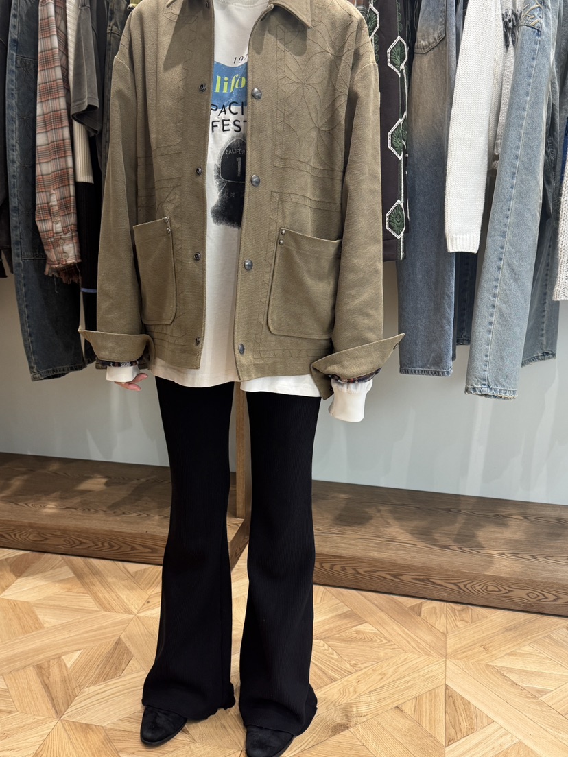 FIFO東大門㊣實拍女裝新款時尚25秋冬人氣職業推薦熱賣夾克FIFO夾克