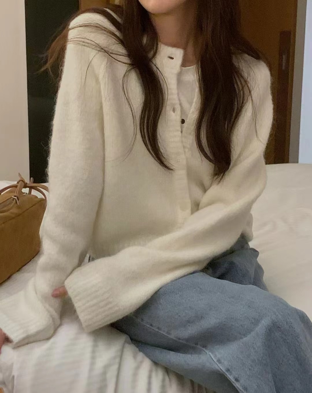 PROPER 프로퍼東大門㊣直郵女裝新品25秋冬休閑職業針織衫PROPER 프로퍼針織衫