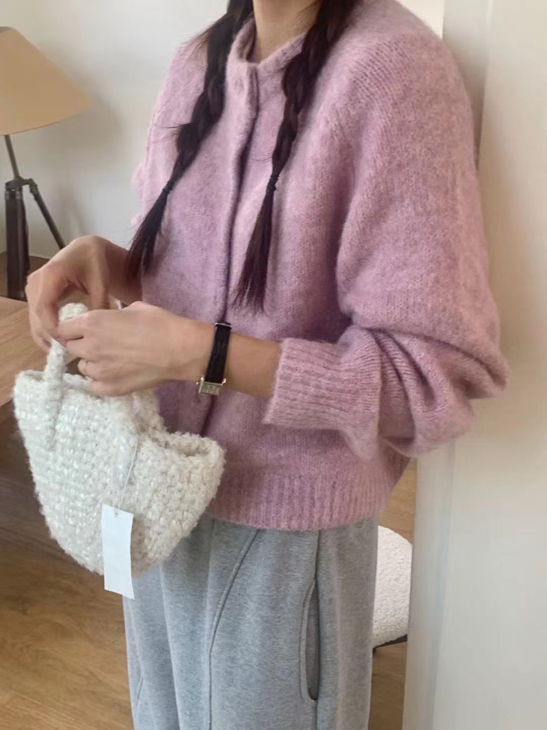 PROPER 프로퍼東大門㊣直郵女裝新品25秋冬休閑職業針織衫PROPER 프로퍼針織衫圖色3