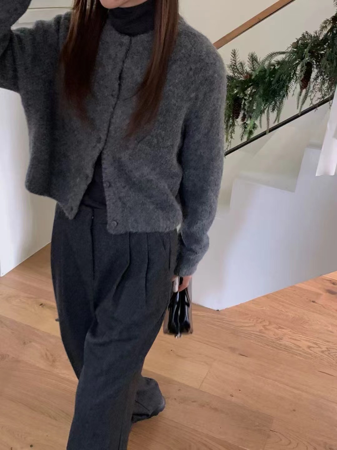 PROPER 프로퍼東大門㊣直郵女裝新品25秋冬休閑職業針織衫PROPER 프로퍼針織衫圖色5