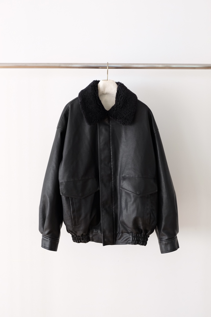 SORBET東大門㊣直郵女士新款25秋冬熱賣休閑推薦職業時尚皮衣SORBET/flat white皮衣