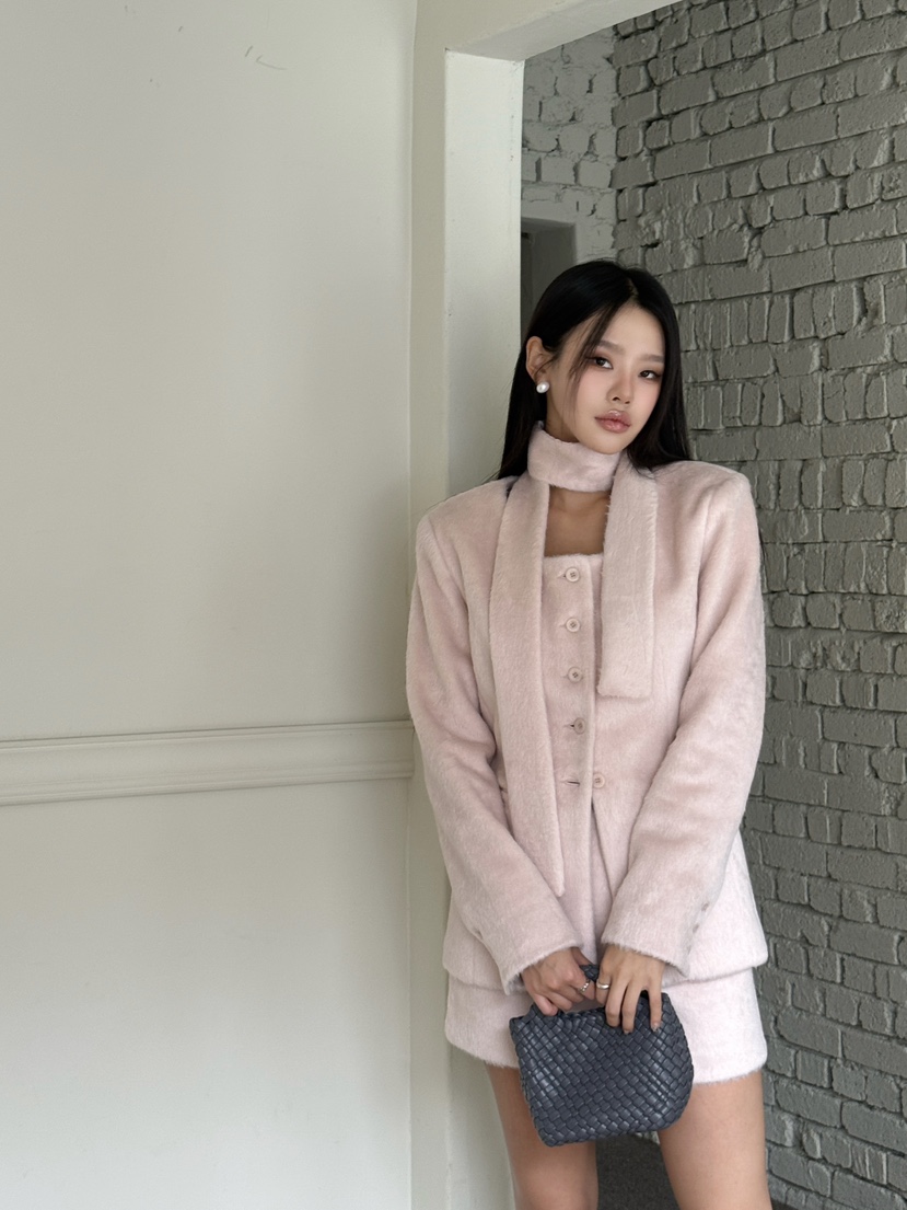 FOUREIGHT東大門㊣實拍女士新品時尚推薦25秋冬熱賣夾克含脖帶FOUR EIGHT夾克