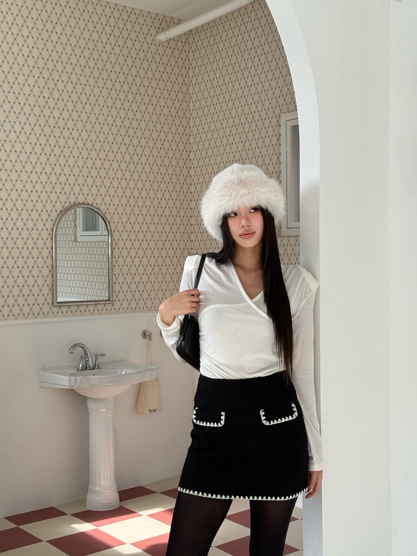 FOUREIGHT韓國直郵㊣女士新款休閑人氣熱賣時尚推薦長袖T恤FOUR EIGHT長袖T恤