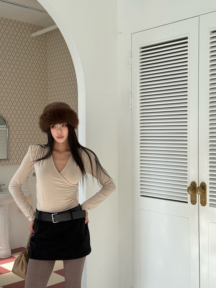 FOUREIGHT韓國直郵㊣女士新款休閑人氣熱賣時尚推薦長袖T恤FOUR EIGHT長袖T恤