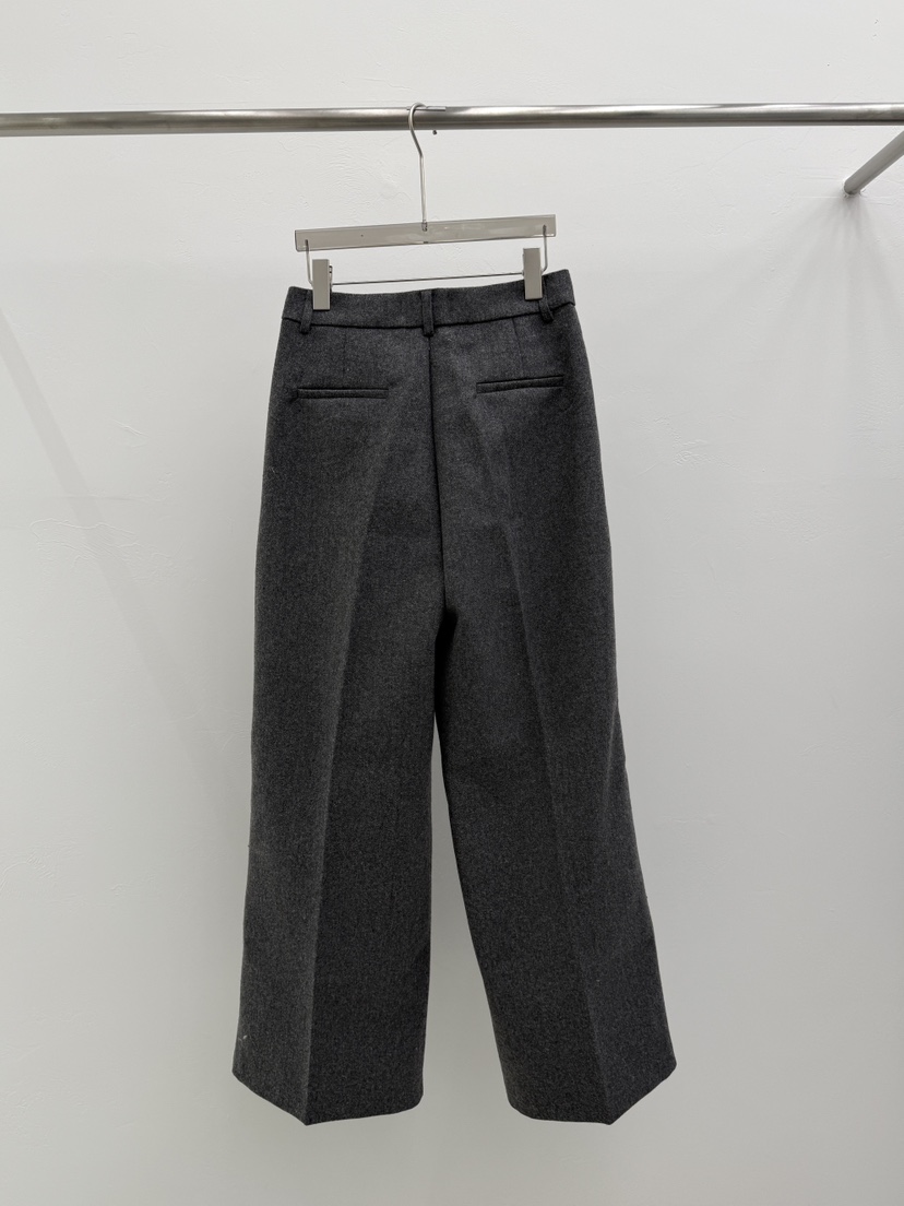 SEARE東大門㊣實拍女裝新款職業休閑推薦25秋冬人氣休閑褲羊毛SEARE休閑褲