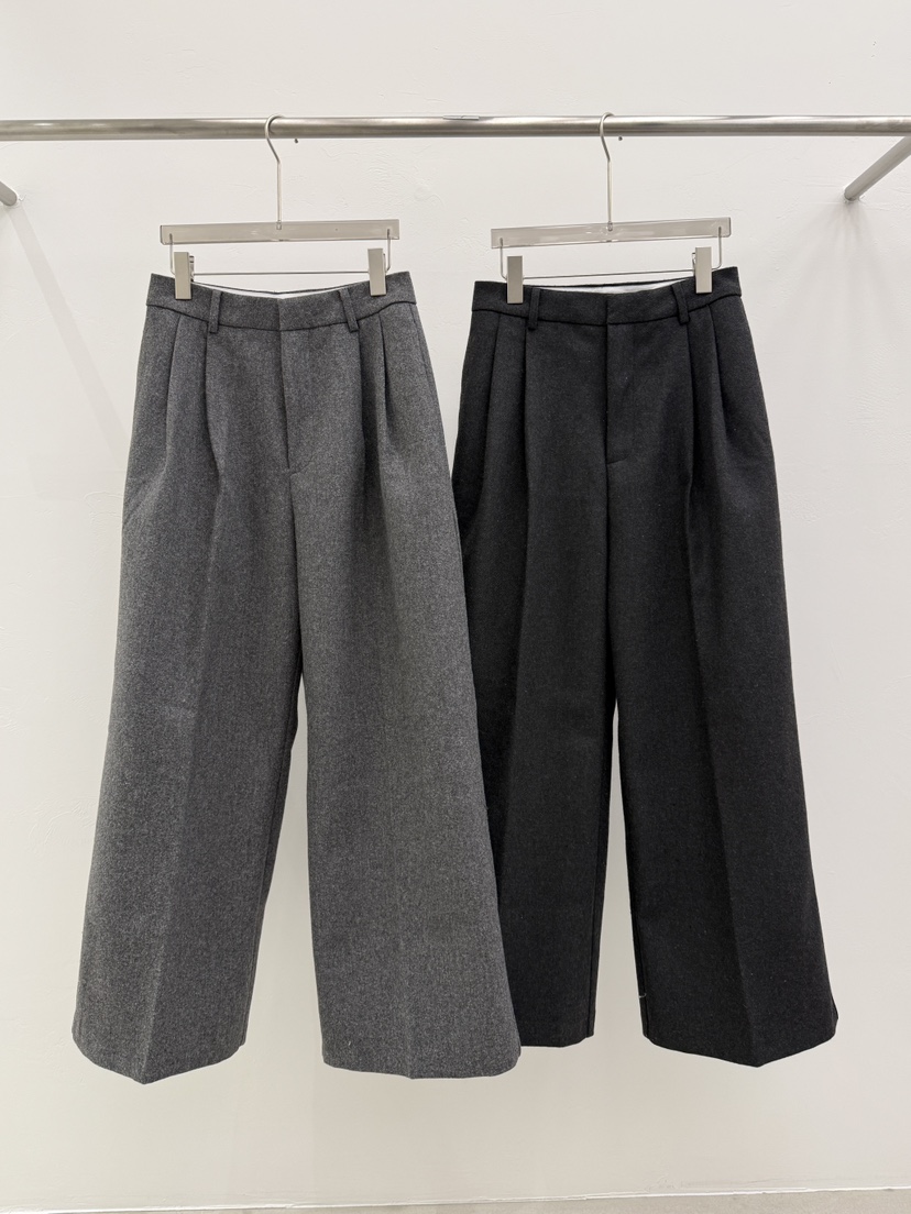 SEARE東大門㊣實拍女裝新款職業休閑推薦25秋冬人氣休閑褲羊毛SEARE休閑褲