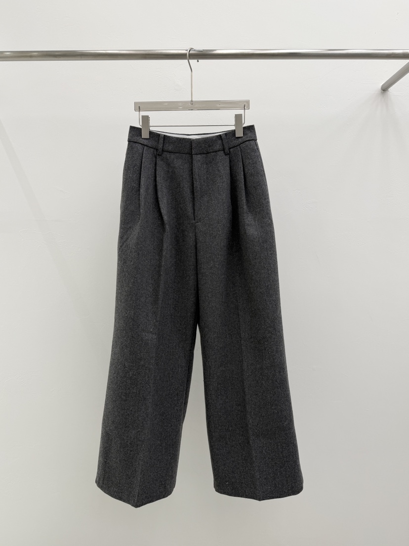 SEARE東大門㊣實拍女裝新款職業休閑推薦25秋冬人氣休閑褲羊毛SEARE休閑褲圖色2