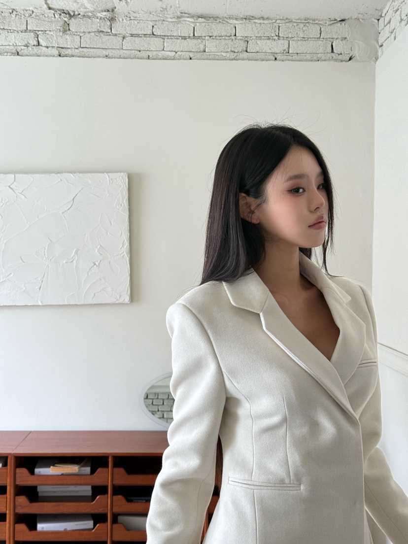 FOUREIGHT東大門㊣代購女士新款時尚推薦人氣職業連衣裙人字紋FOUR EIGHT連衣裙